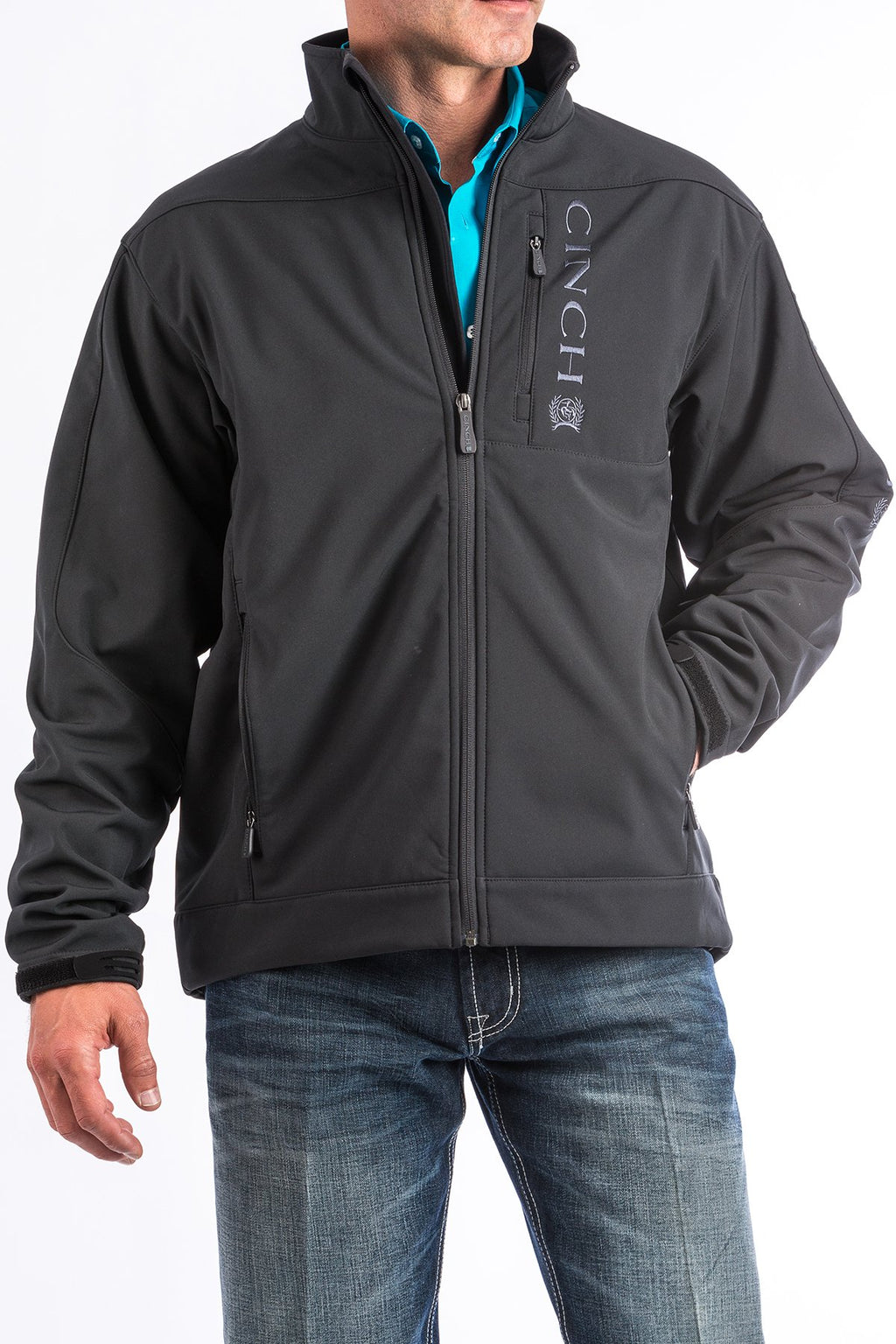 CINCH Men's Black Bonded Jacket 1009000