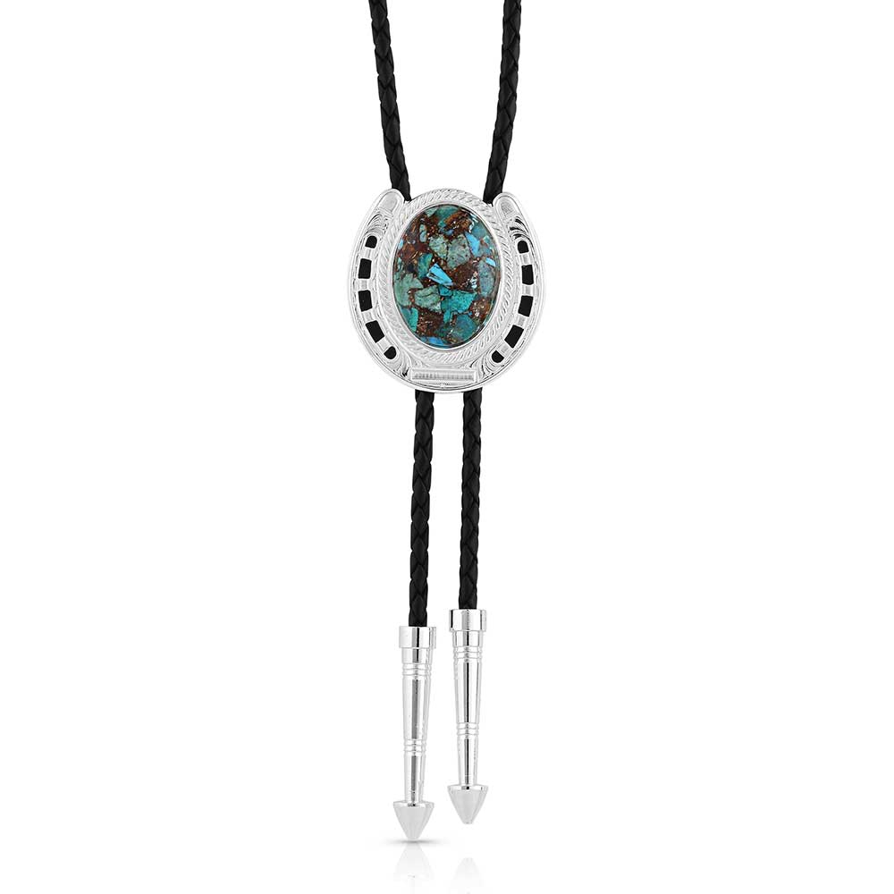 Montana The Pioneer's Turquoise Bolo Tie BT5150
