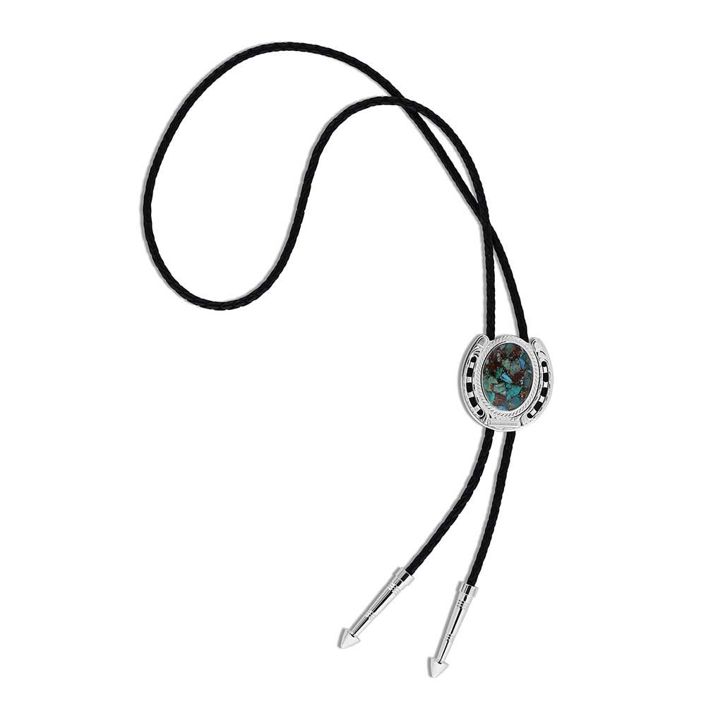 Montana The Pioneer's Turquoise Bolo Tie BT5150