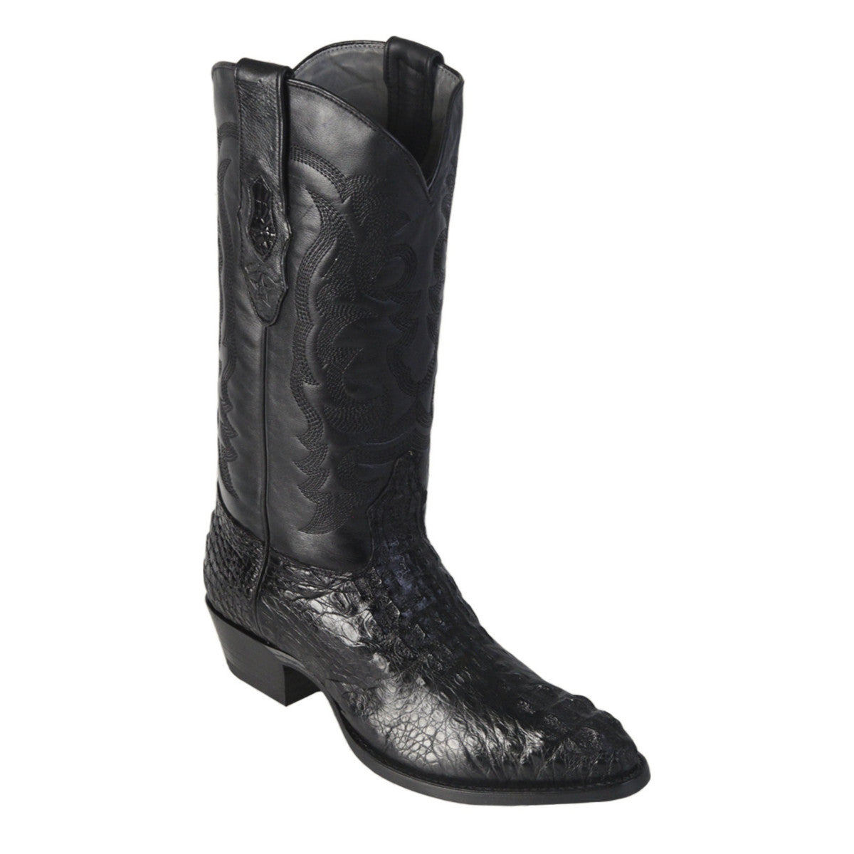 Los Altos Boots 600205 Medium R-Toe Caiman Hornback
