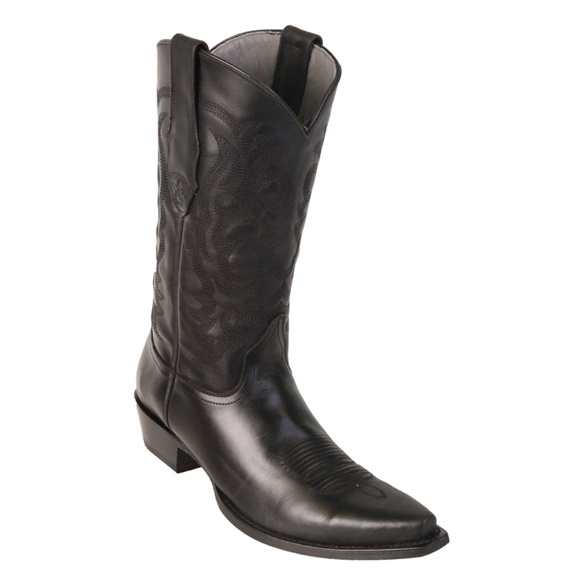 Los Altos Boots H94 Snip Toe Pull Up - Black