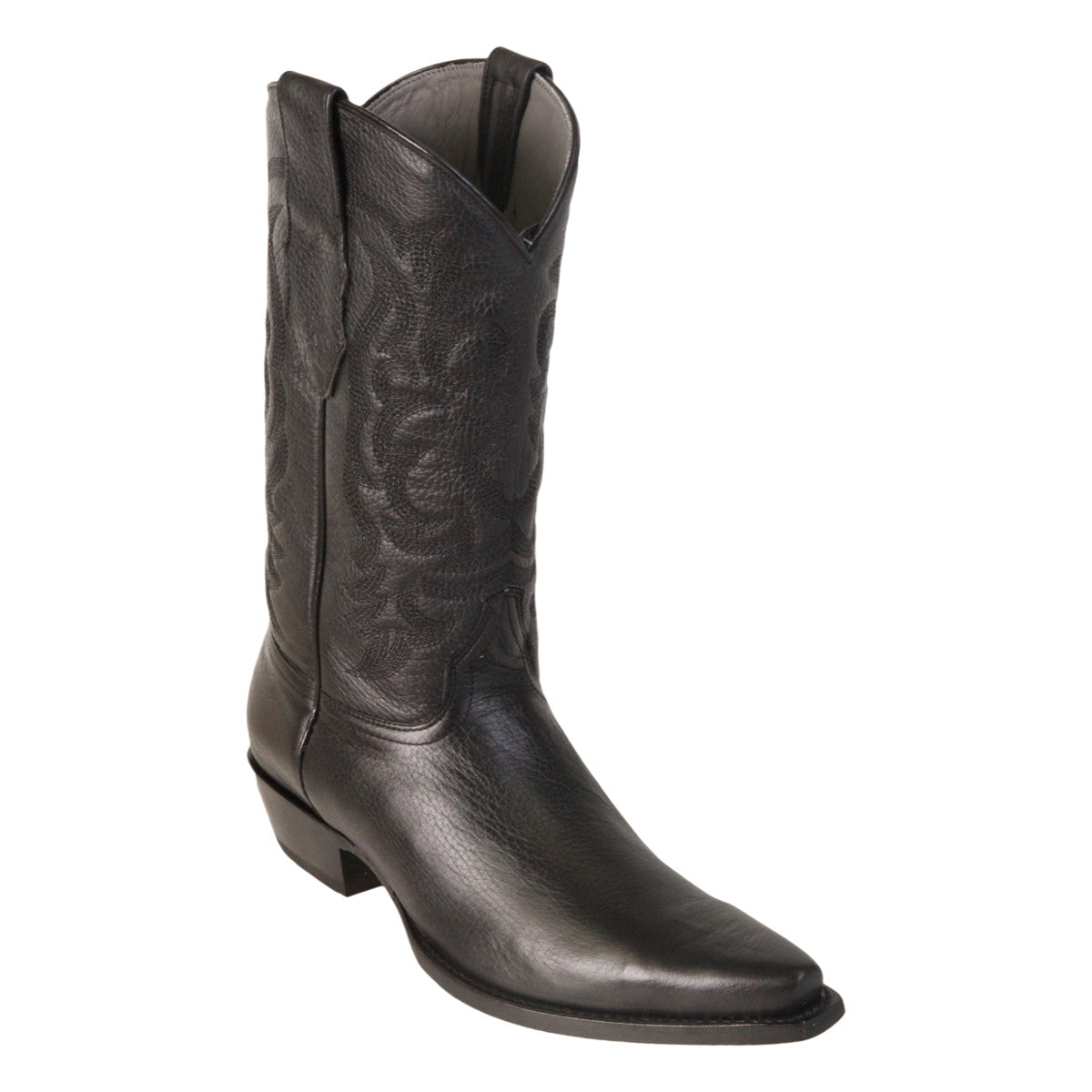 Los Altos Boots H94 Snip Toe Deer - Black