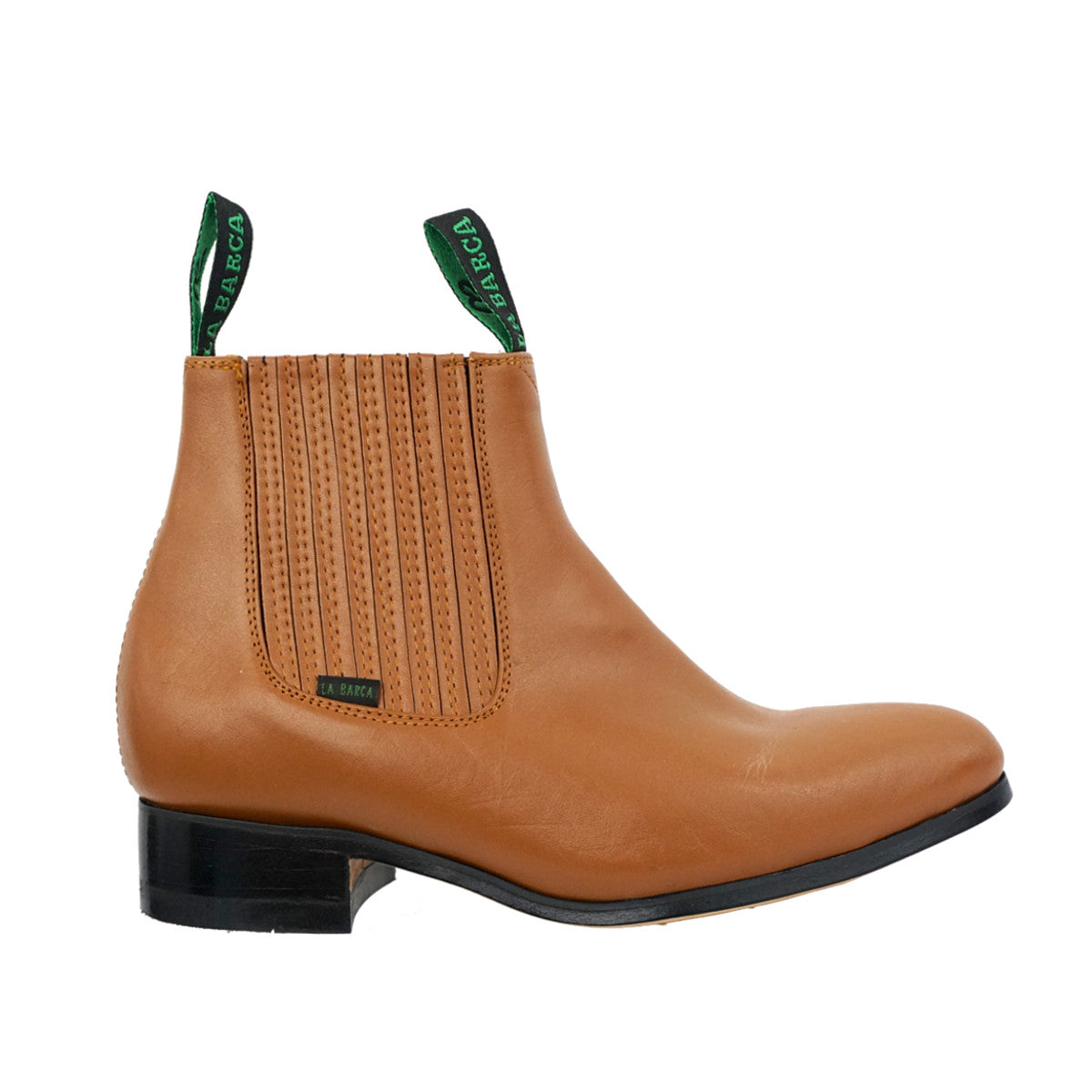Botin Charro La Barca Piel - Miel