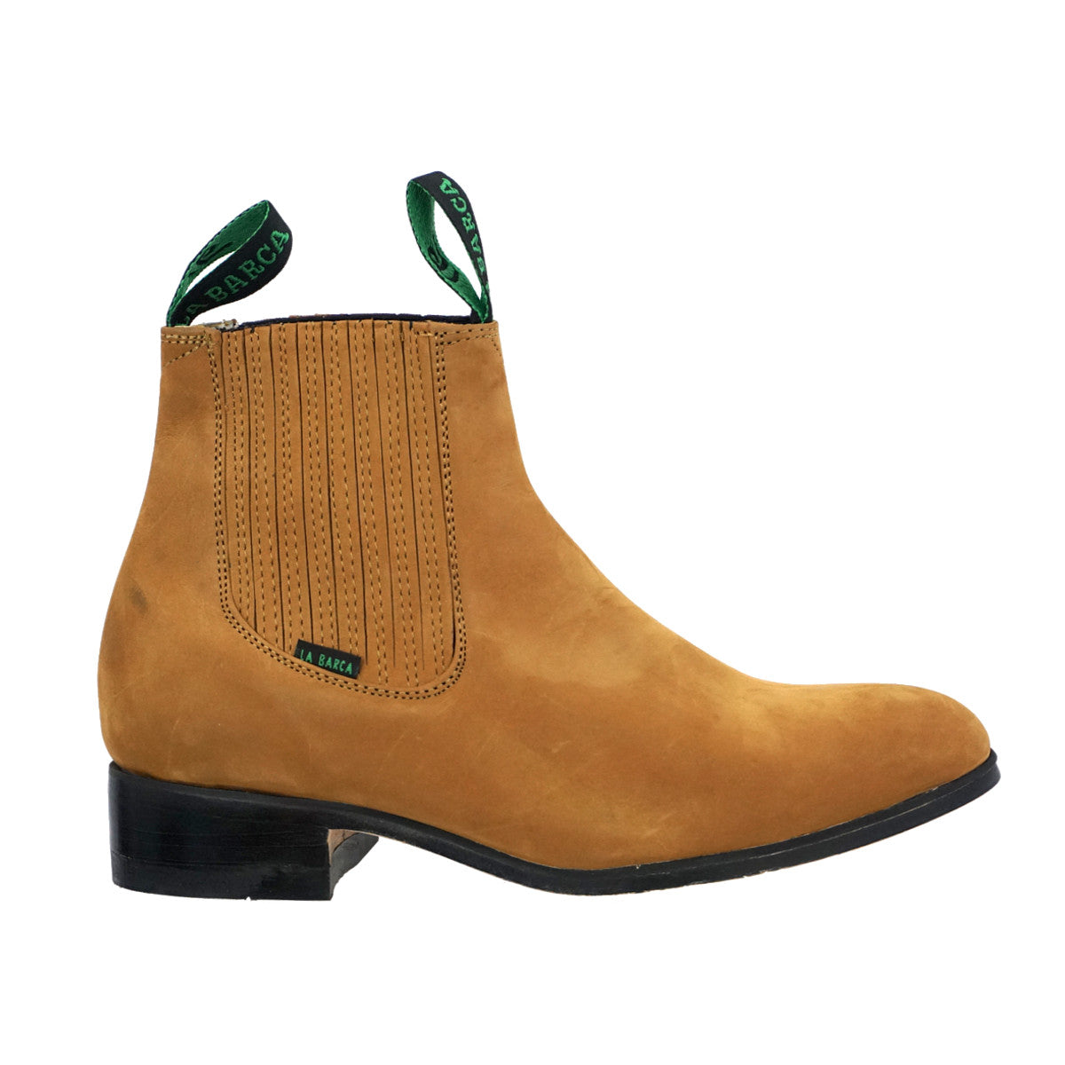 Botin Charro La Barca Nobuck - Topo