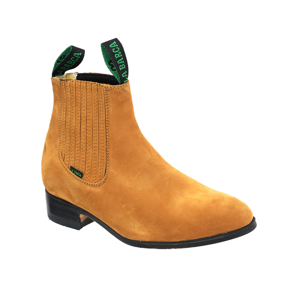 Botin Charro La Barca Nobuck - Topo