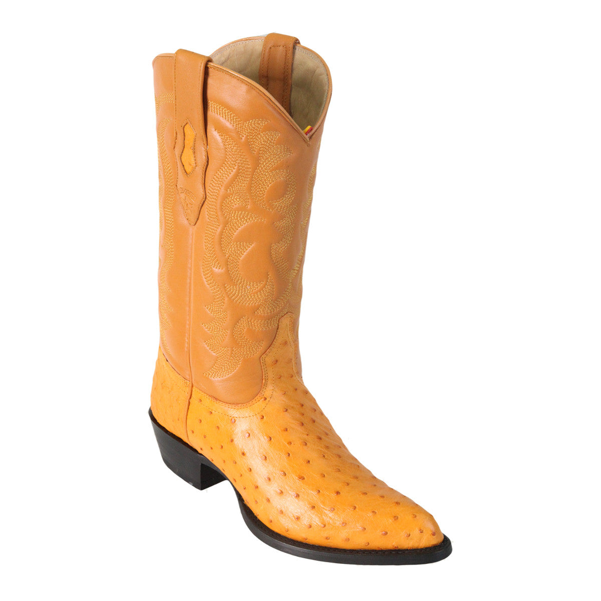 Los Altos Boots J-Toe Ostrich 990302 - Buttercup