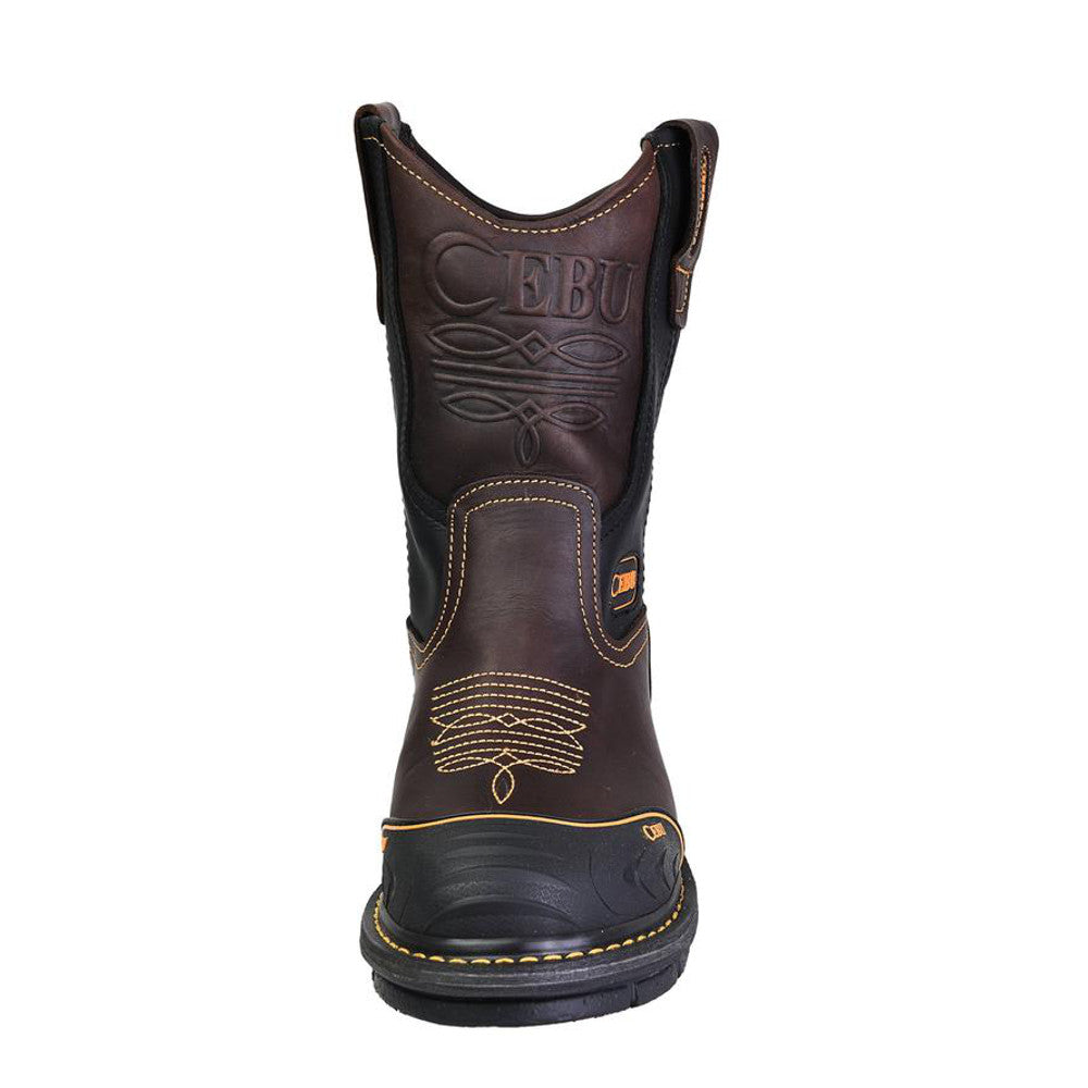 Cebu Work Boot A/Farmer w/Steel Toe - Brown