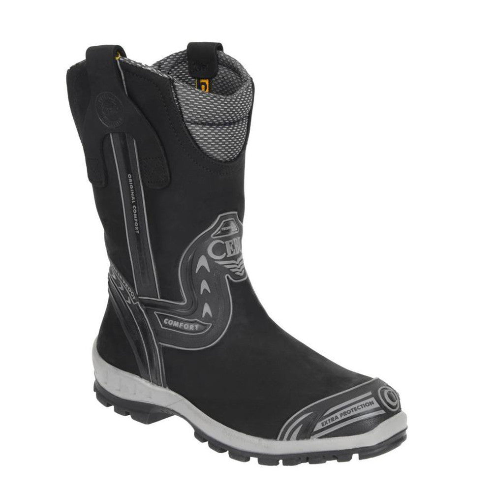 Cebu WP Waterproof Work Boot- Black