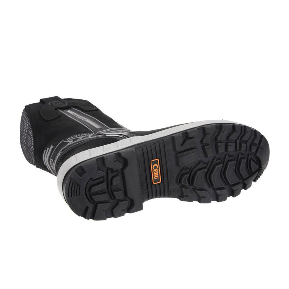 Cebu WP Waterproof Work Boot- Black