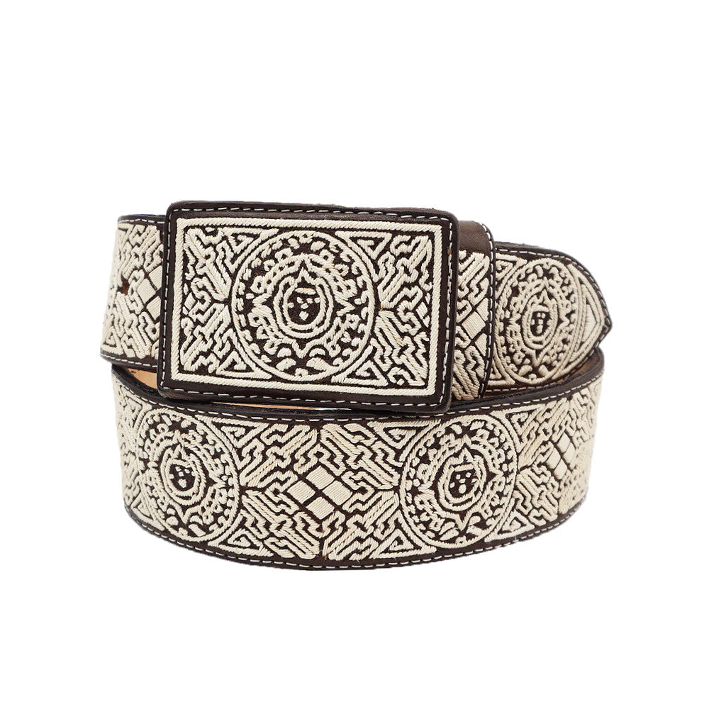 Cinto Piteado Café Obscuro