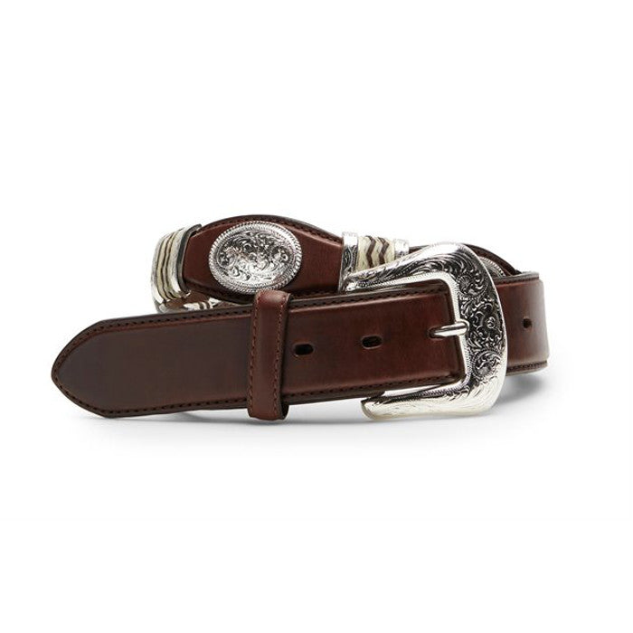 Tony Lama 9117L “Cutting Champ” Belt - Brown