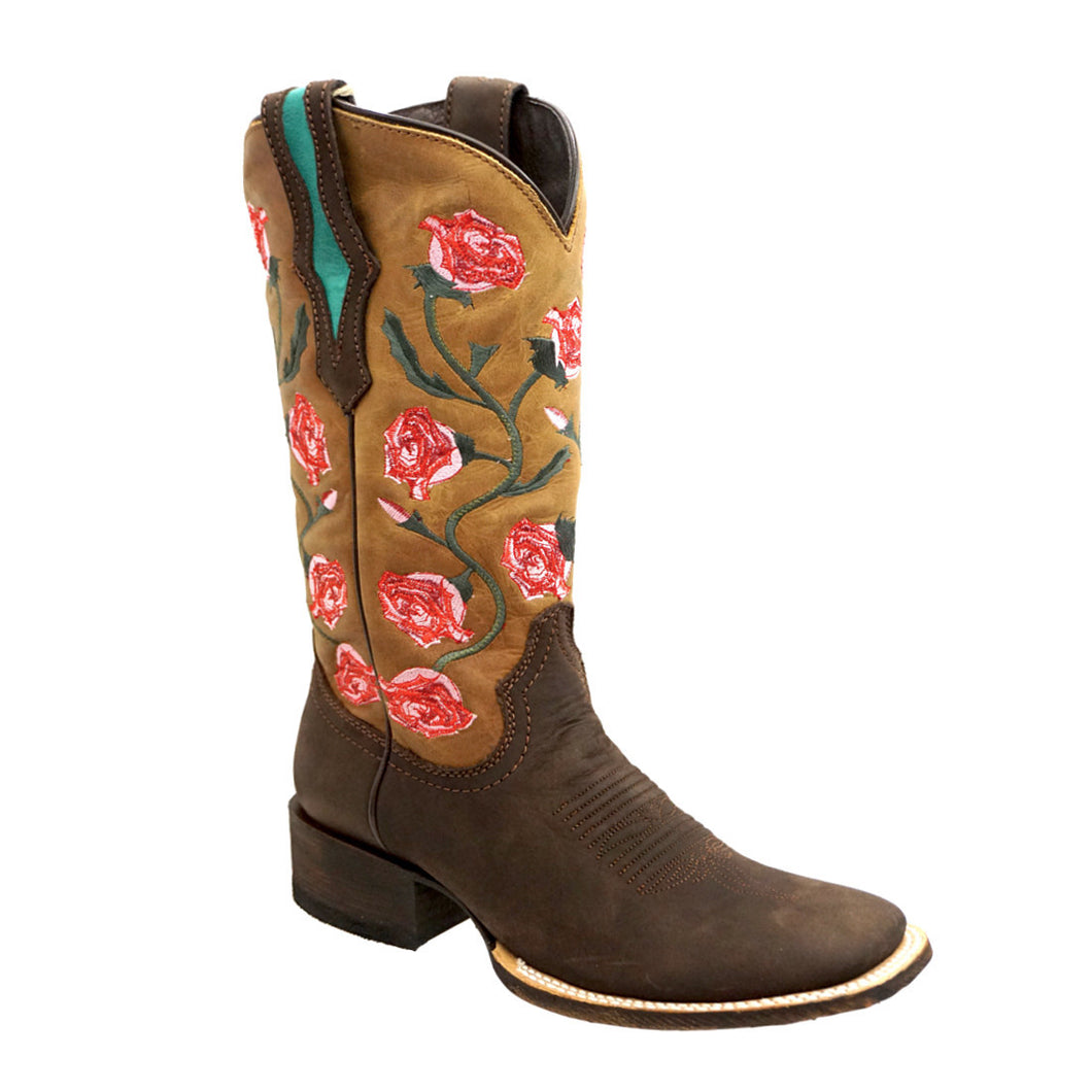 Women's Caborca Boot MEA058 B - Chocolate