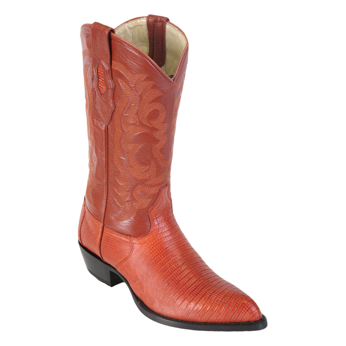 Los Altos Boots J-Toe Lizard 990703 - Cognac