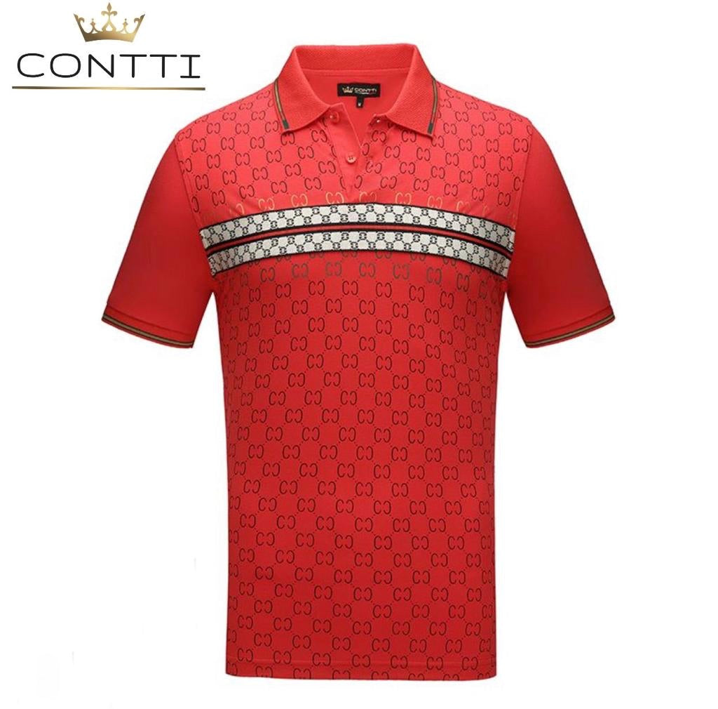 Contti Men's Polo 04 - Red