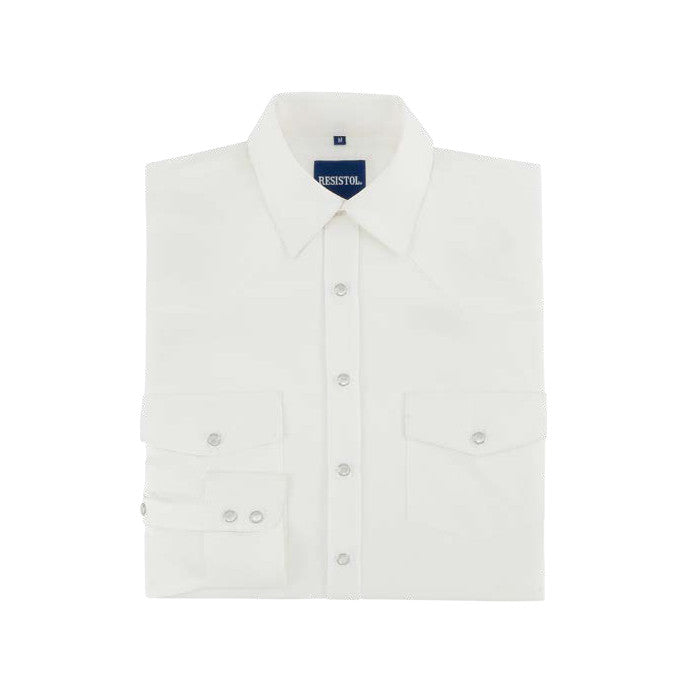 Resistol "El Resistol" Long Sleeve Shirt - White