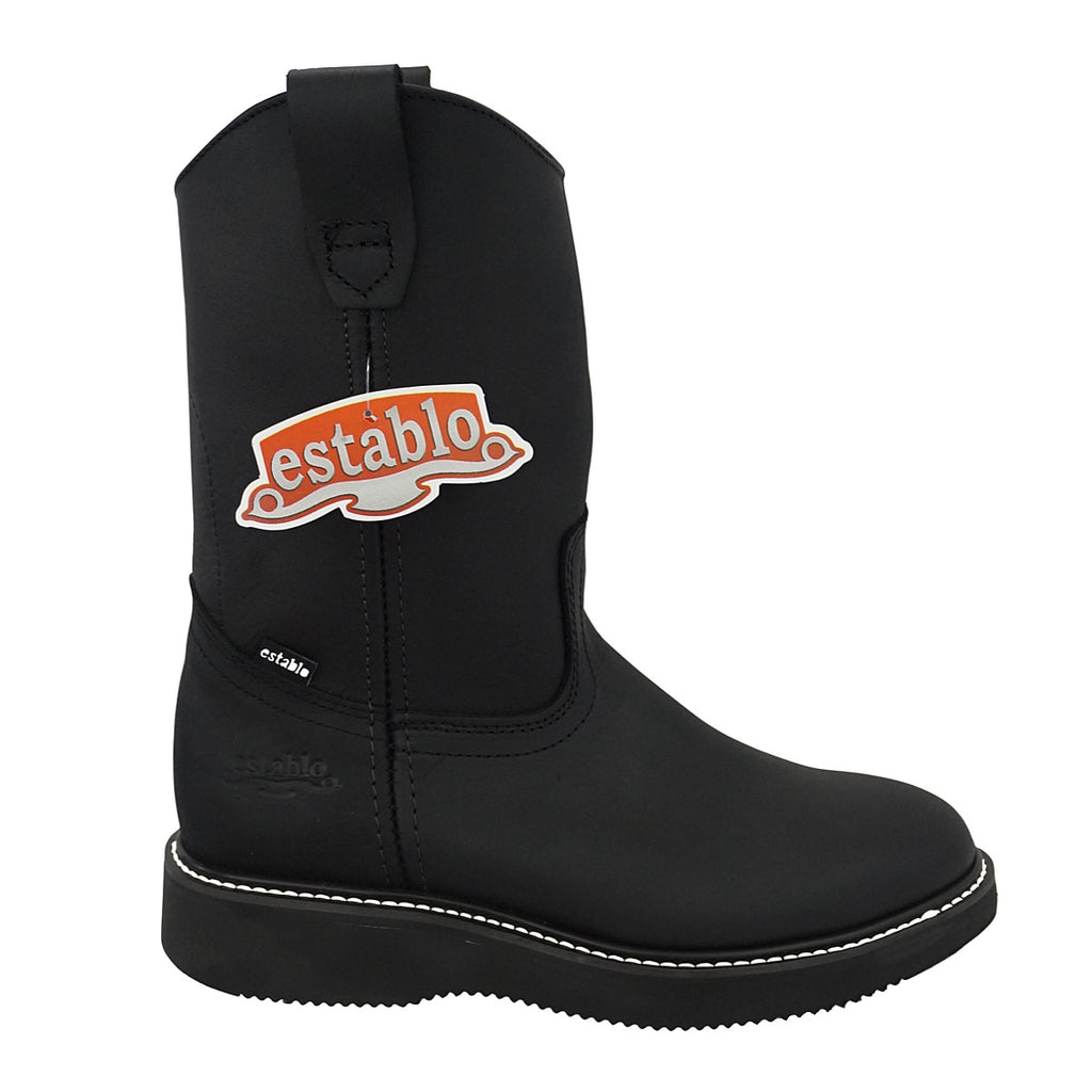 Establo Work Boot 553 - Grasso Negro