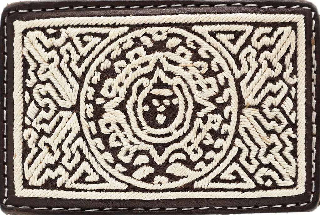 Cinto Piteado Café Obscuro