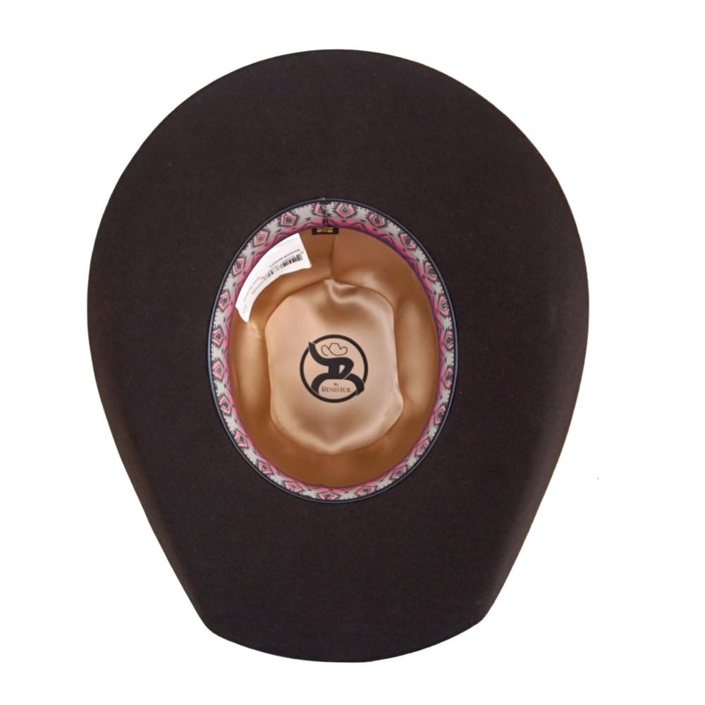 Resistol "Hooey Day Money" Wool Hat - Chocolate