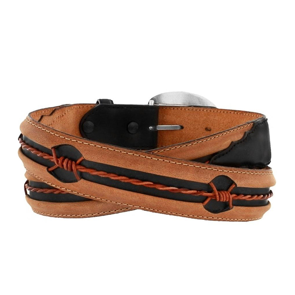 Justin "Fenced In" Men's Belt C10813 - Aged Bark