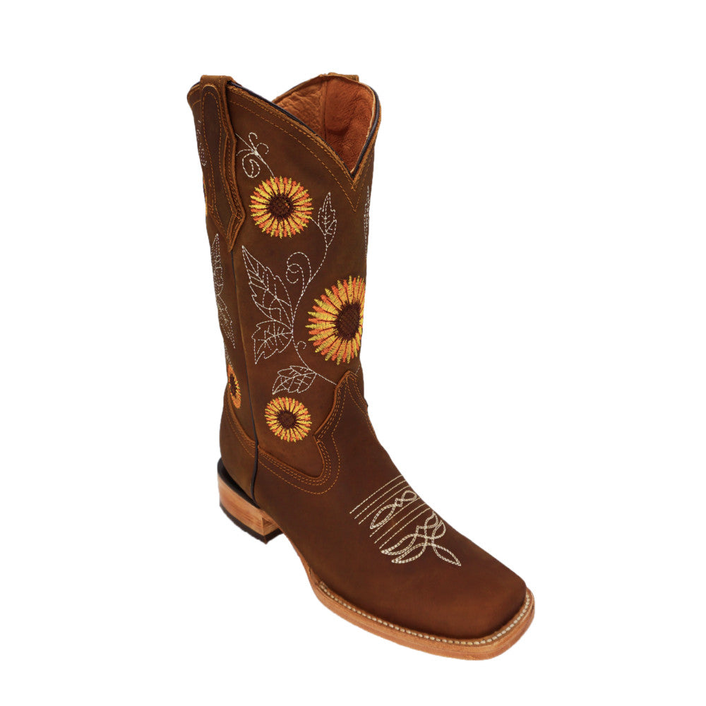 La Sierra Women's Boots 808 Sunflowers - Crazy Tang