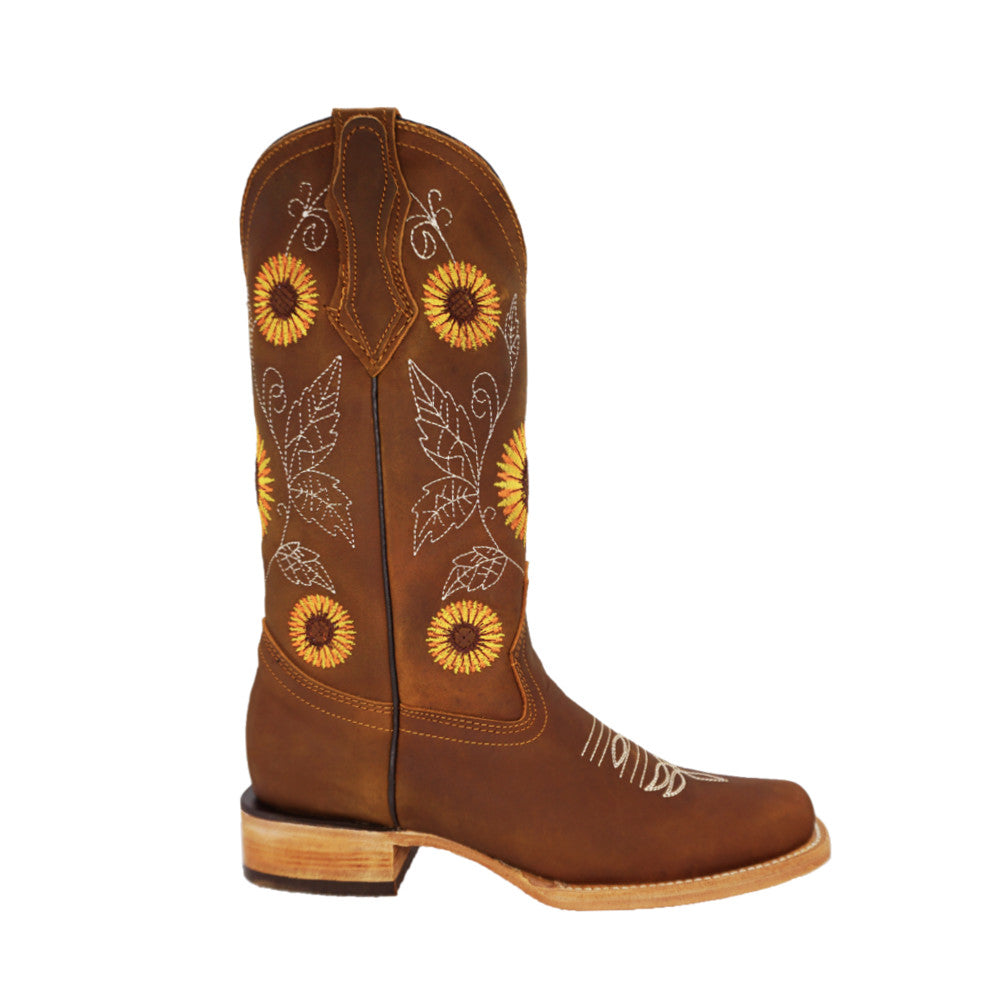 La Sierra Women's Boots 808 Sunflowers - Crazy Tang