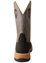 Load image into Gallery viewer, Twisted X MXB0002 12&quot; Western Work Boot - Brown/Grey
