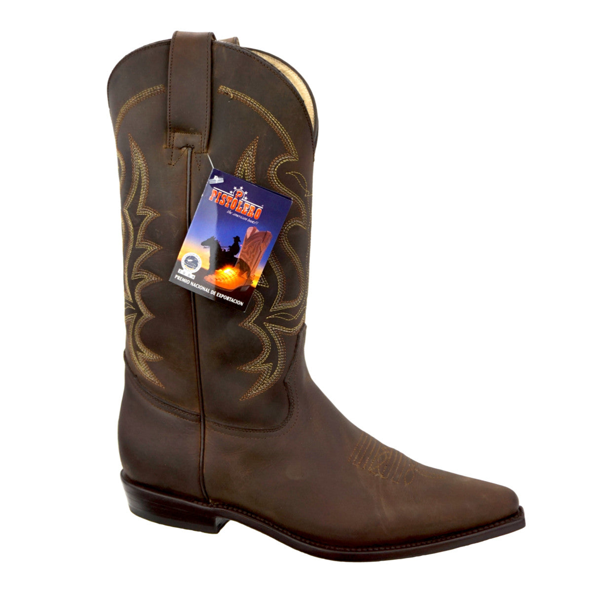 Bota Pistolero Puntal/B Crazy - Cafe