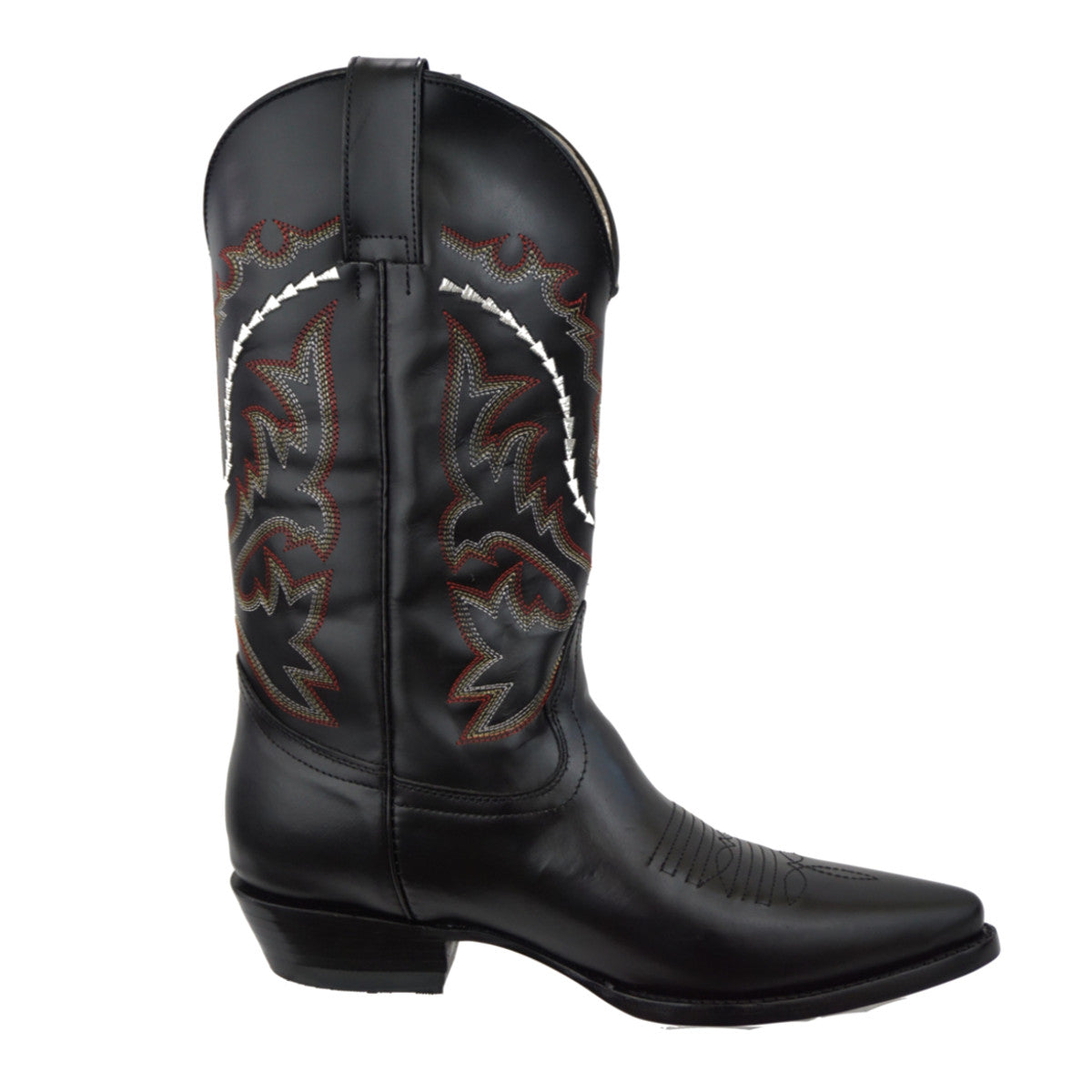 Bota Pistolero Puntal Camaleon - Negro