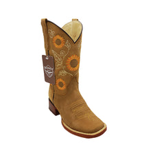 Load image into Gallery viewer, Women&#39;s Quincy Wide Square Toe Sunflower 322GA6251 - Honey
