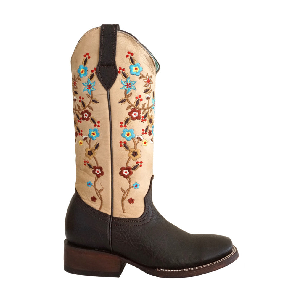 Women's Quincy Wide Square Toe 3222794 - Grisly Choco