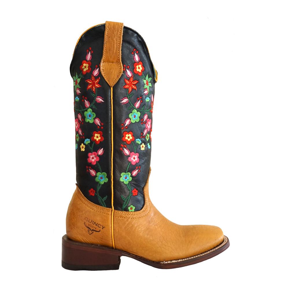 Women's Quincy Wide Square Toe 3222751 - Grisly Honey