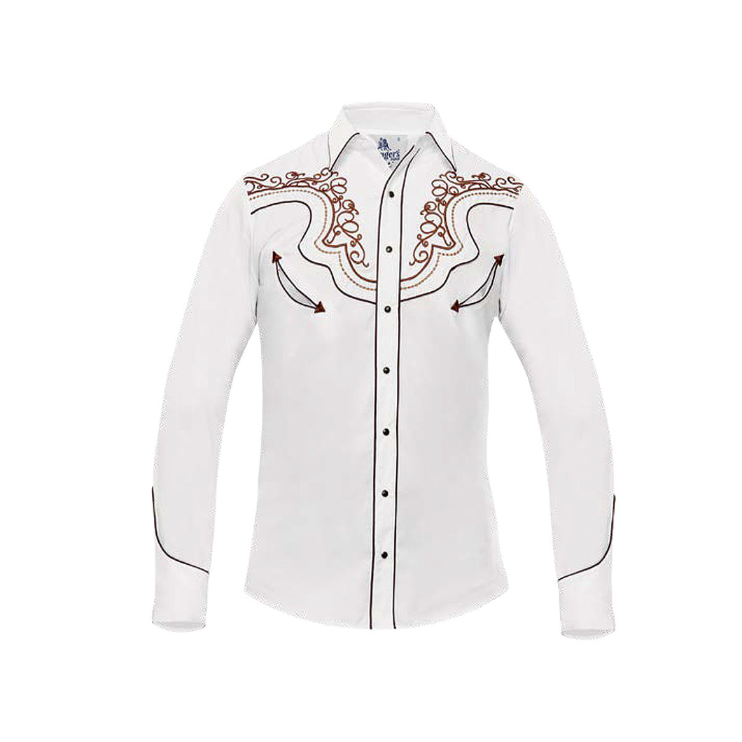 Camisa Vaquera Ranger's 12CA01 - White