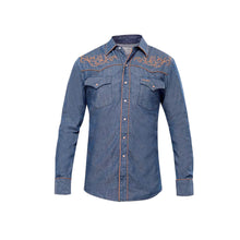 Load image into Gallery viewer, Camisa Vaquera Ranger&#39;s 013CA01 -  Blue Jean
