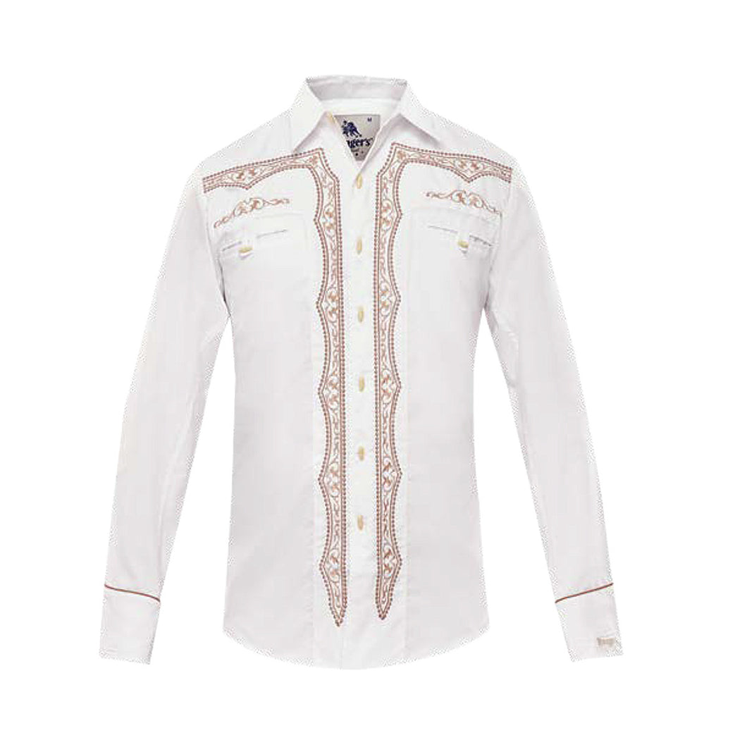 Camisa Charra Ranger's 18CA01 White