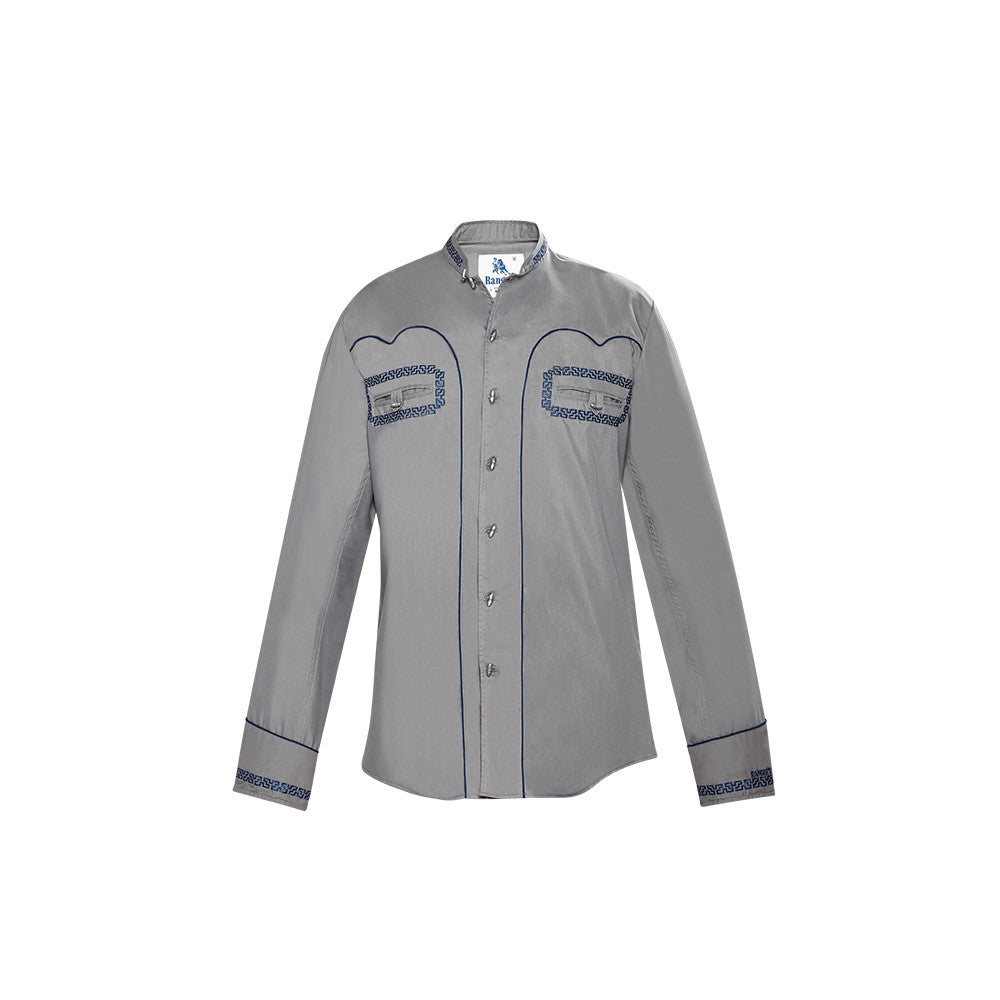 Camisa Charra Ranger's 152CA01 - Grey