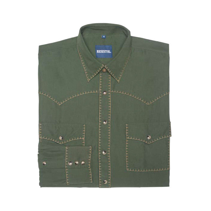 Resistol "Pine" Retro Long Sleeve Shirt