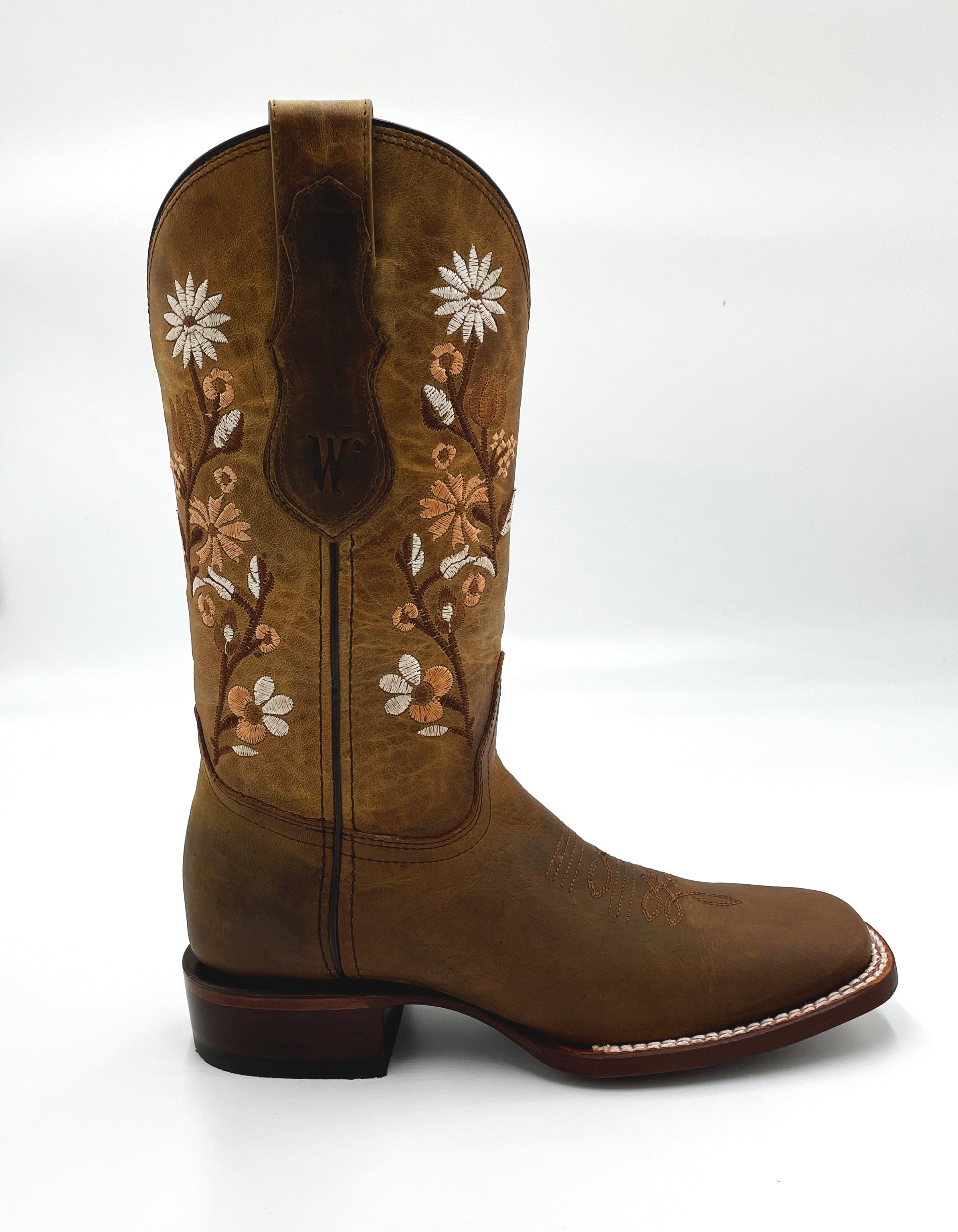 Midwest Women's Square Toe Boot ROS-1016 - Volcano Arena