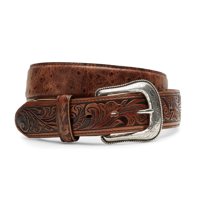 Tony Lama C42525 “Rust Ostrich” Belt