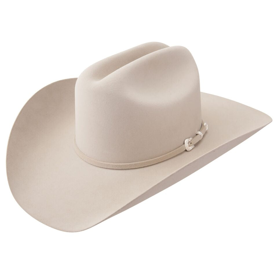 Stetson 5x Lariat Felt Hat 4" Brim - Silverbelly