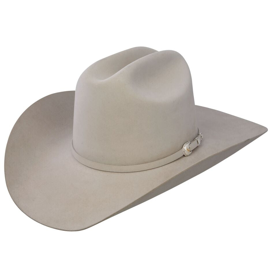 Stetson 10x Shasta Felt Hat 4" Brim - Mist Grey
