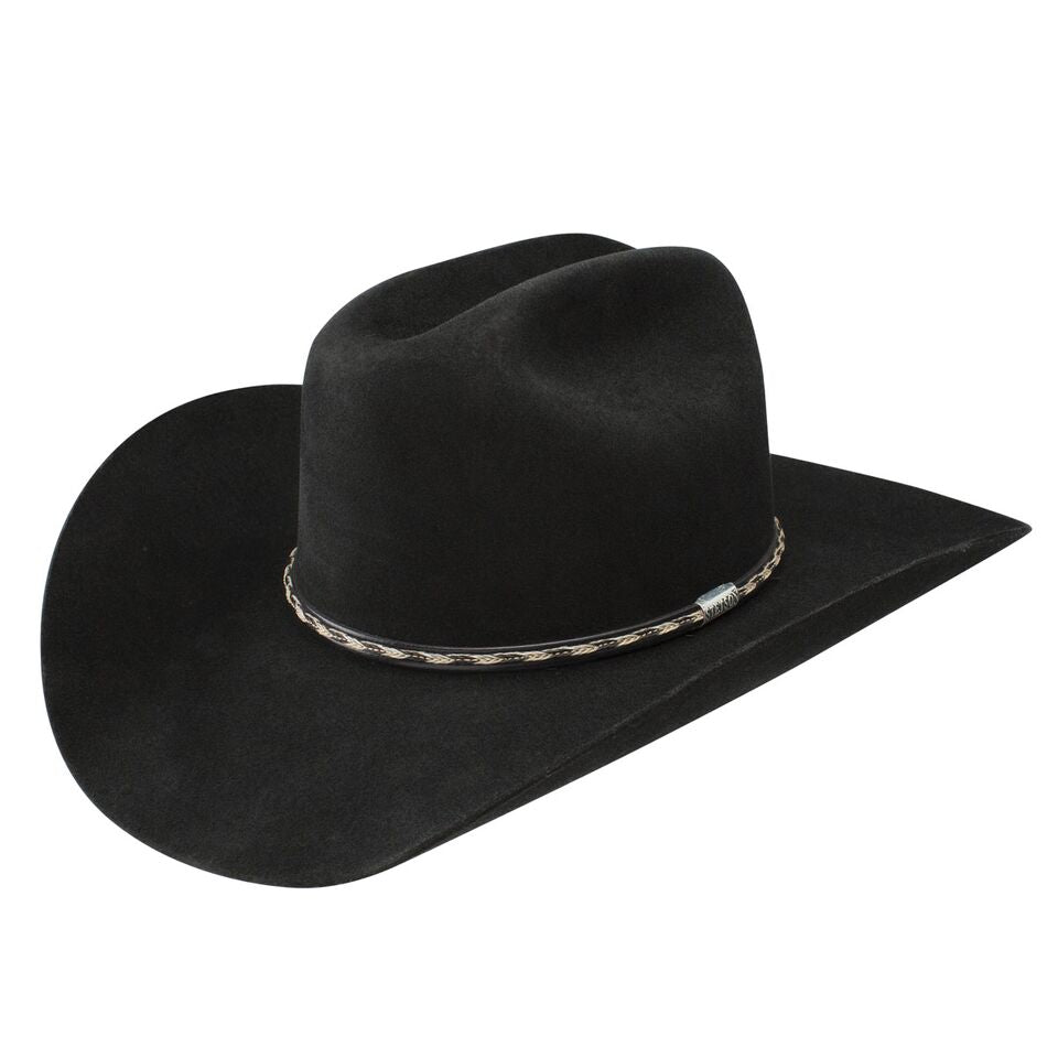 Stetson 6x York Felt Hat - Black