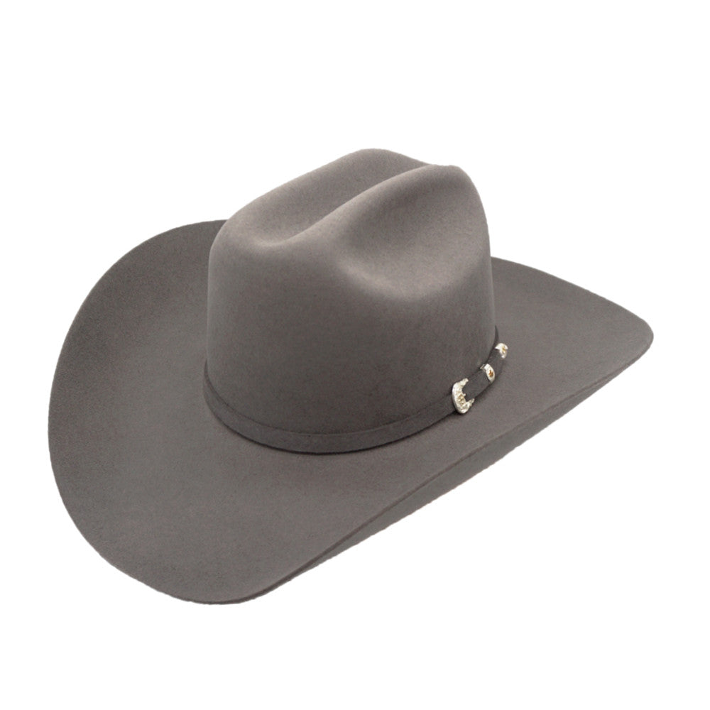 Stetson 4x Brenham Wool Hat 4" Brim - Granite Grey