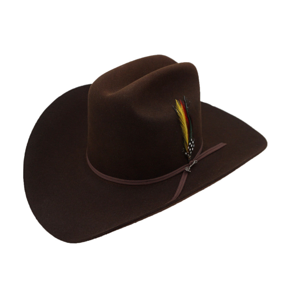 Stetson 6x Rancher Felt Hat - Chocolate