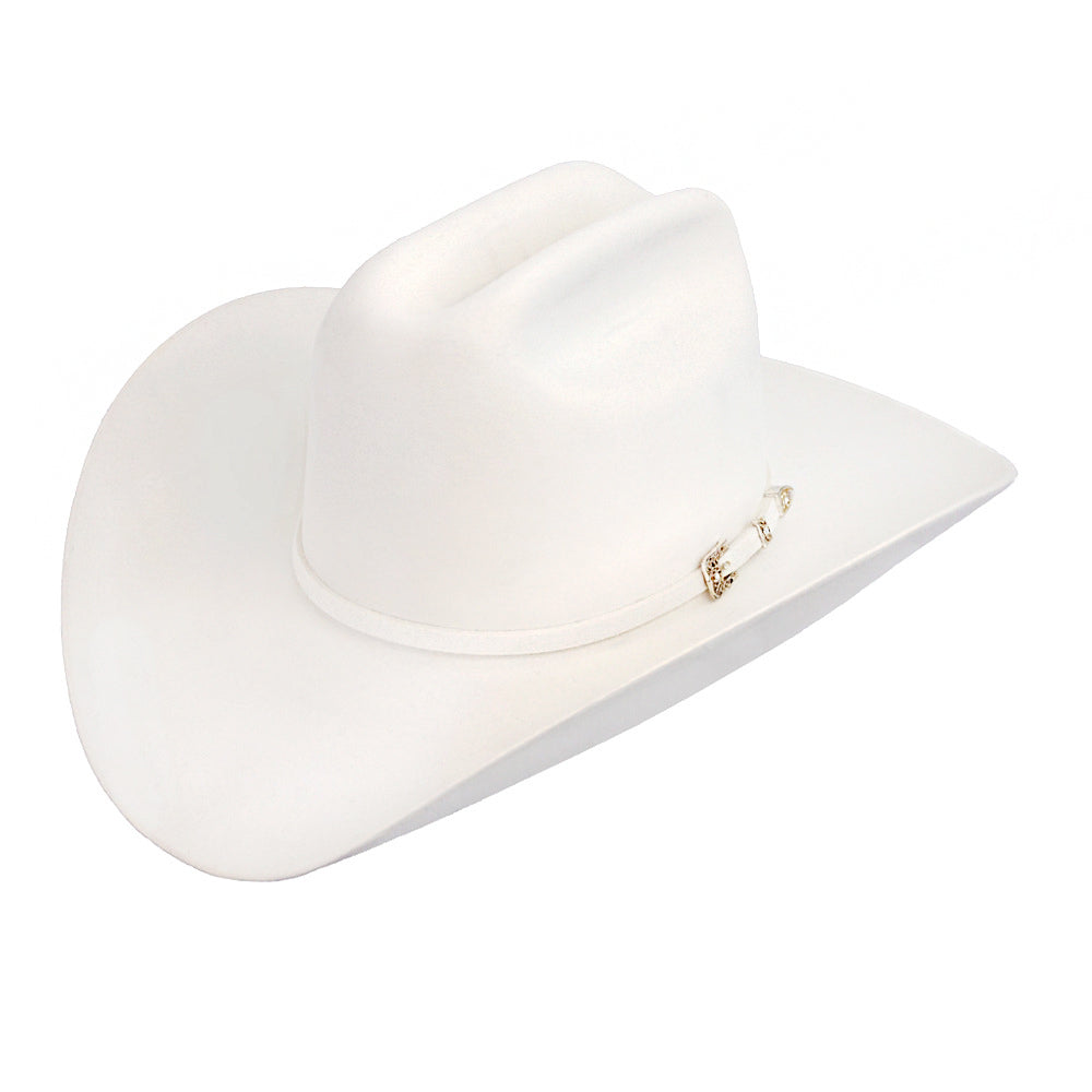 Stetson 6x Monarca Felt Hat - White