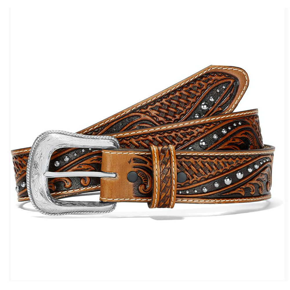 Tony Lama Women's Delheart Daisy Western Belt