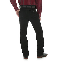 Cargar imagen en el visor de la galería, Wrangler 933SEWK Slim Fit Silver Edition Jeans Black
