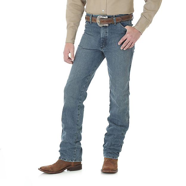 Wrangler Men's Cowboy Cut Slim Fit Jean 936RST - Rough Stone