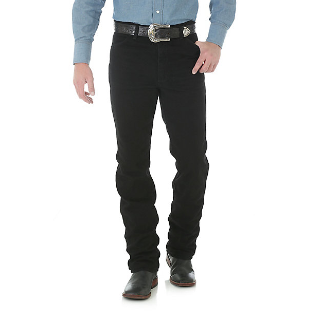 Wrangler 936WBK Slim Fit Jeans Shadow Black