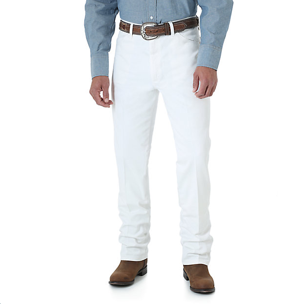 Wrangler 936WHI Slim Fit Jeans White