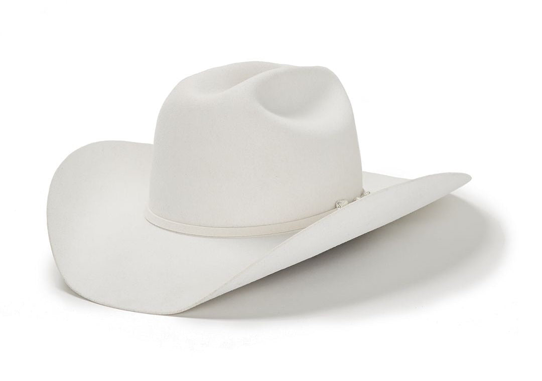 Stetson 4x Deadwood Wool Hat 4" Brim - White